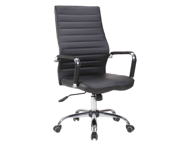 A9280 ΜΑΥΡΟ PU ΠΟΛ/ΝΑ ΓΡΑΦΕΙΟΥ 58Χ65Χ47-105.5/55.5-114.5εκ.